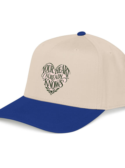 "Your Heart Already Knows" Mid Profile Baseball Cap