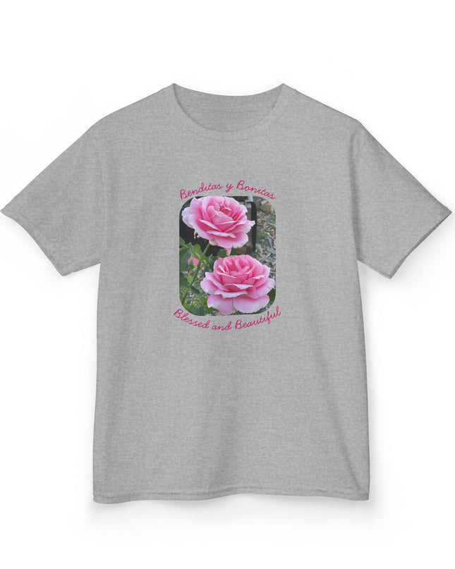 "Blessed and Beautiful" Kids Heavy Cotton Tee