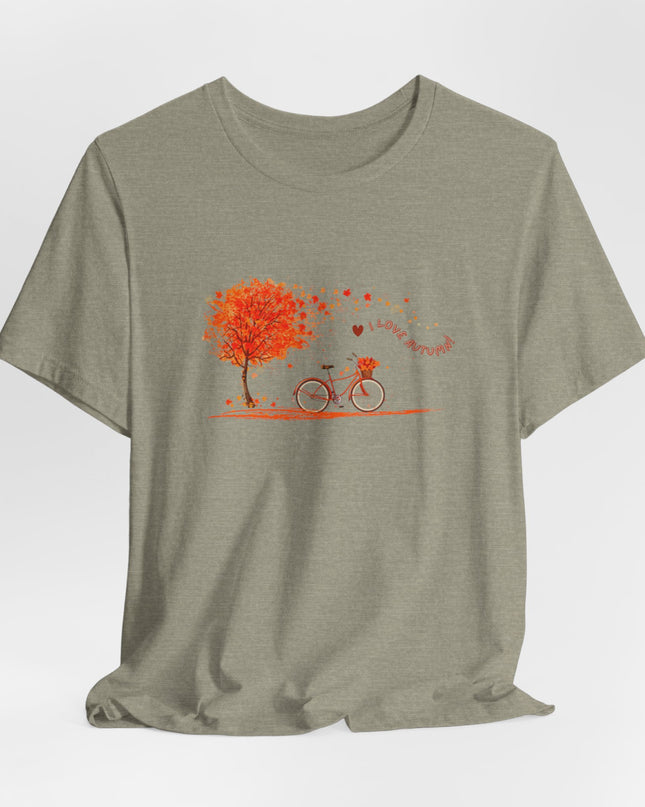 "I Love Autumn" Unisex Jersey Short Sleeve Tee
