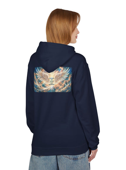 "Stronger and Wiser than Yesterday" Unisex Midweight Softstyle Fleece Hoodie