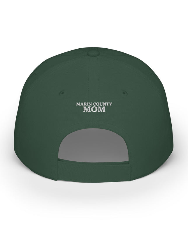 "Marin County Mom" Embroidered Low Profile Baseball Cap