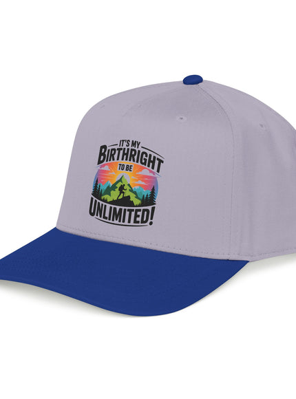 "It's my Birthright to be Unlimited" Mid Profile Baseball Cap