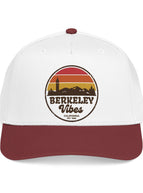One size / Maroon / White