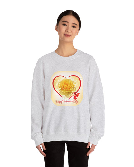 "Happy Valentine's Day" Unisex Adult Sweatshirt