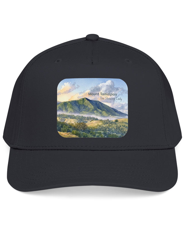 "Mount Tamalpais, the Sleeping Lady" Mid Profile Baseball Cap