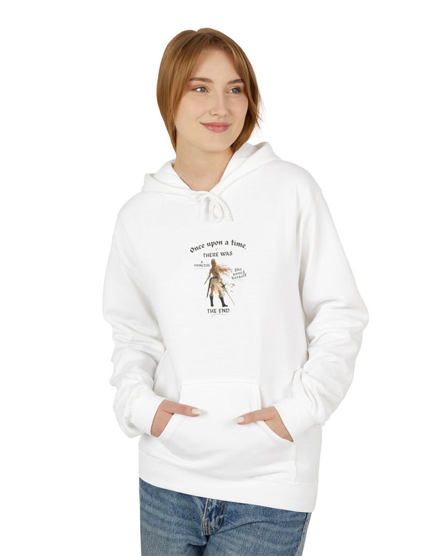 "Once Upon a Time V2" Front and Back Unisex Midweight Softstyle Fleece Hoodie