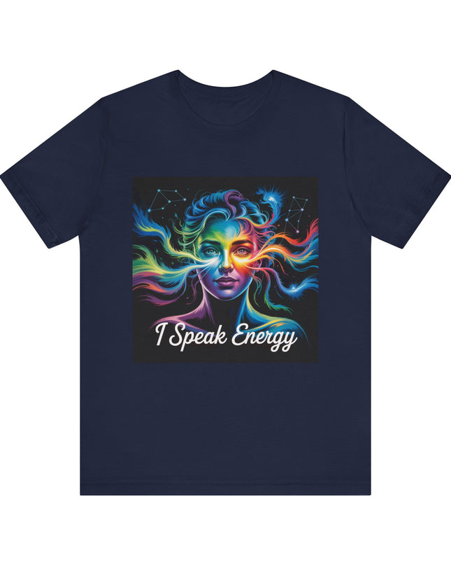 "I Speak Energy, (Energy for Success)" Men's and Women's Jersey Short Sleeve Tee