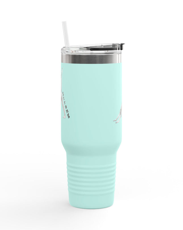 "Mom Strong Pilates" Insulated Travel Mug, 40oz