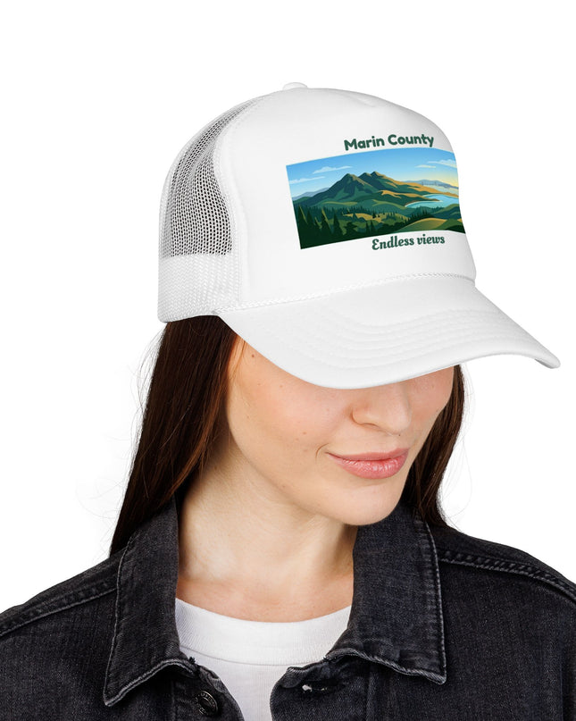 "Marin County - Endless Views" Foam Trucker Hat