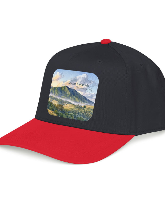 "Mount Tamalpais, the Sleeping Lady" Mid Profile Baseball Cap