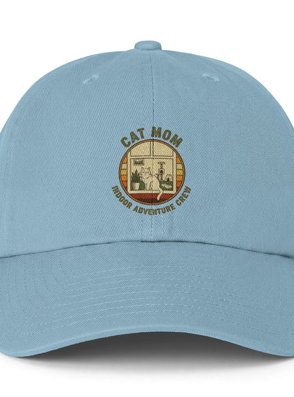 "Cat Mom Adventure Crew" Clean Up Cap