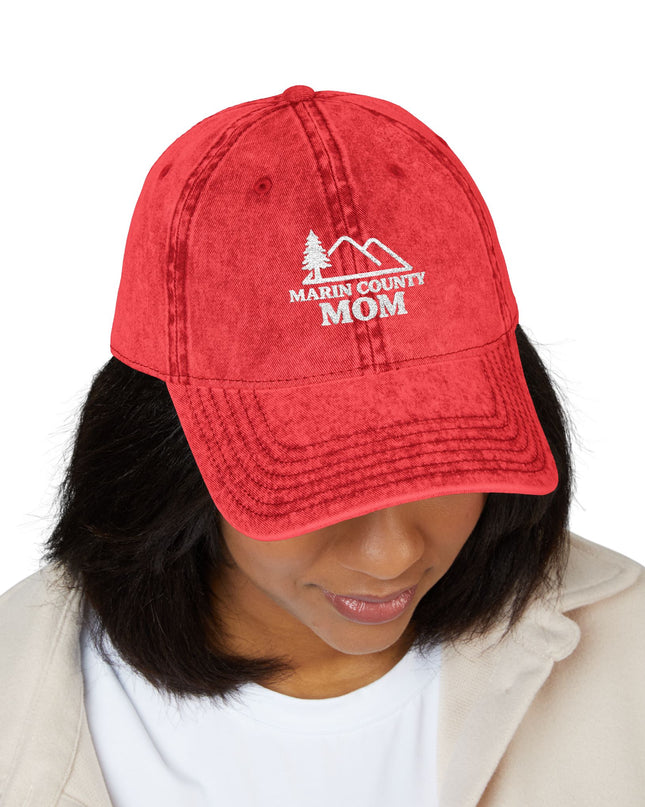"Marin County Mom" Vintage Cap (Embroidery)