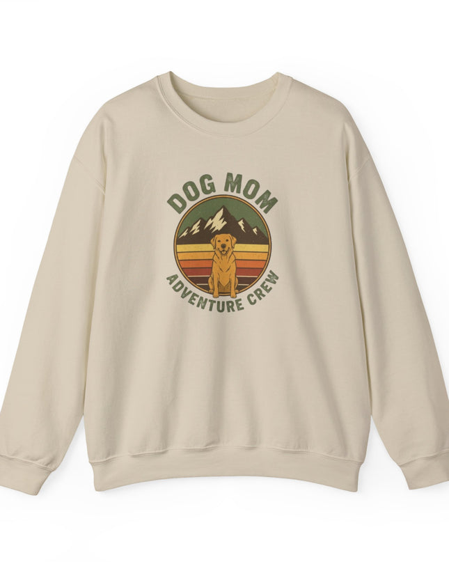 "Dog Mom Adventure Crew" Unisex Adult Sweatshirt