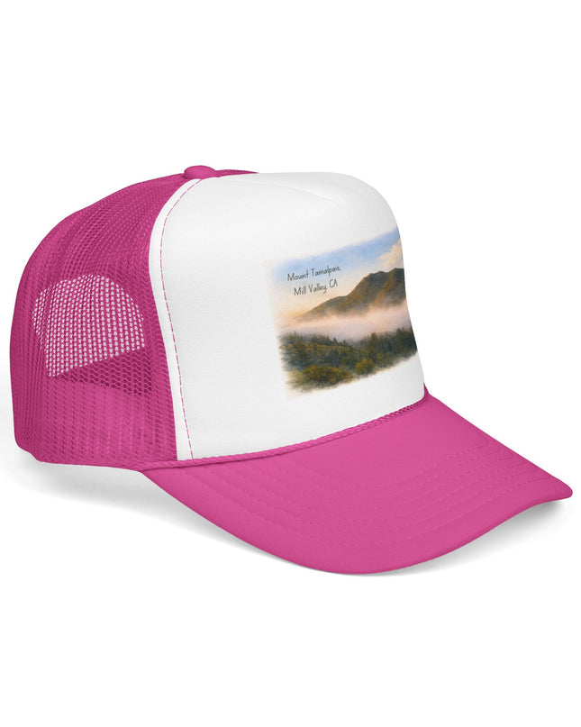 "Mount Tamalpais, Mill Valley, California" Foam Trucker Hat