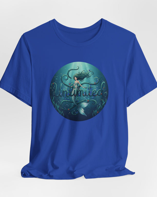 "Unlimited Mermaid" Unisex Jersey Short Sleeve Tee