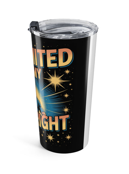 "Unlimited, it's my Birthright with Superhero" Stainless Steel Tumbler 20oz