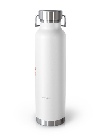 "Butterflies and Poppies Marin County, California" Copper Vacuum Insulated Bottle, 22oz