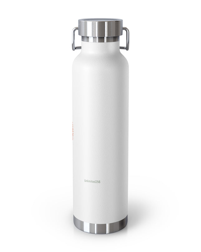 "Butterflies and Poppies Marin County, California" Copper Vacuum Insulated Bottle, 22oz