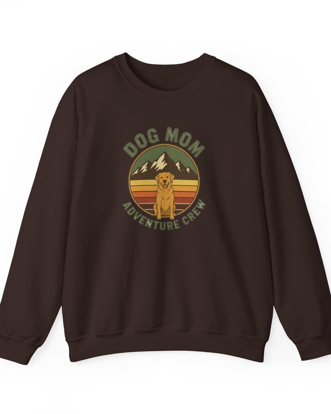 "Dog Mom Adventure Crew" Unisex Adult Sweatshirt