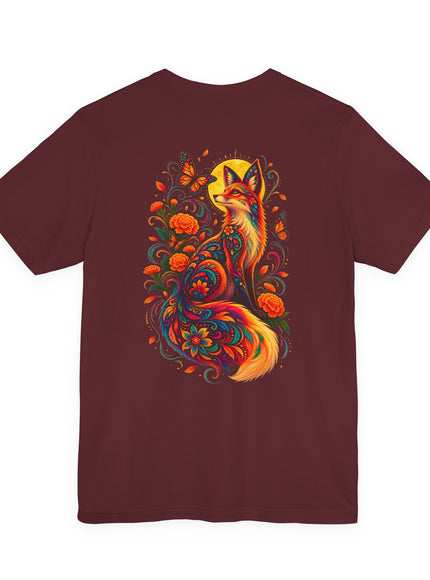 "Fox Alebrije (2-sided) Unisex Jersey Short Sleeve Tee