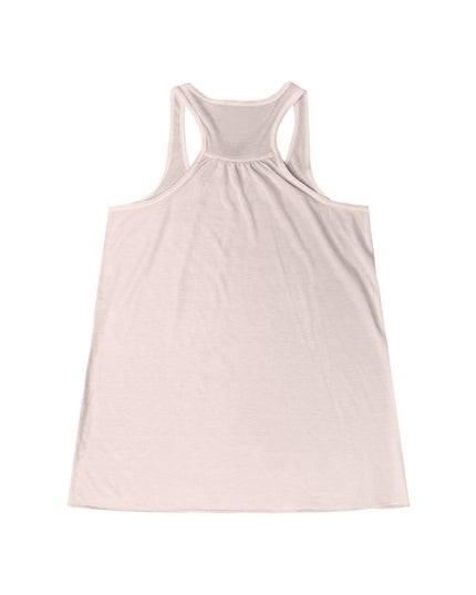 "February in Florida, Energy for Success" Women's Flowy Racerback Tank