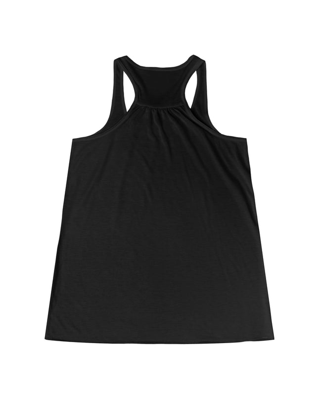 "February in Florida, Energy for Success" Women's Flowy Racerback Tank