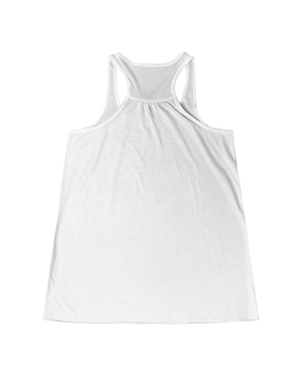 "February in Florida, Energy for Success" Women's Flowy Racerback Tank