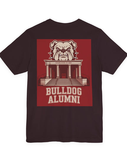 "Bulldog Alumni" Unisex Jersey Short Sleeve Tee