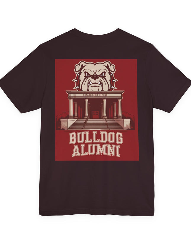 "Bulldog Alumni" Unisex Jersey Short Sleeve Tee
