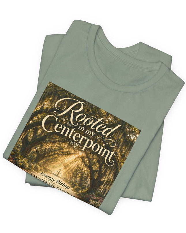 "Rooted in my Centerpoint" Unisex Jersey Short Sleeve Tee