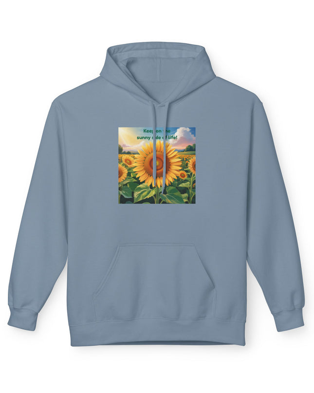 "Keep on the Sunny Side of Life" Unisex Midweight Softstyle Fleece Hoodie