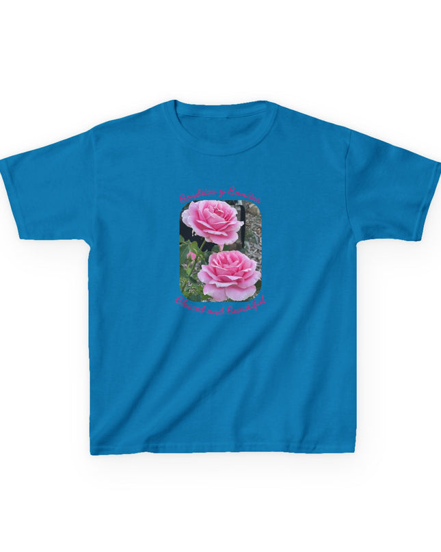 "Blessed and Beautiful" Kids Heavy Cotton Tee