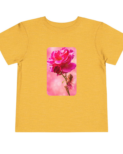 "Fairy Rose" Toddler Short Sleeve Tee