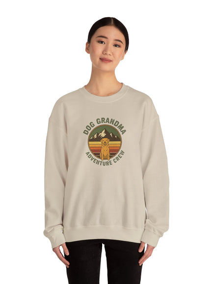 "Dog Grandma Adventure Crew" Unisex Sweatshirt