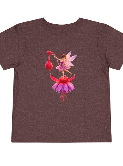 "Fuchsia Fairy" Toddler Short Sleeve Tee