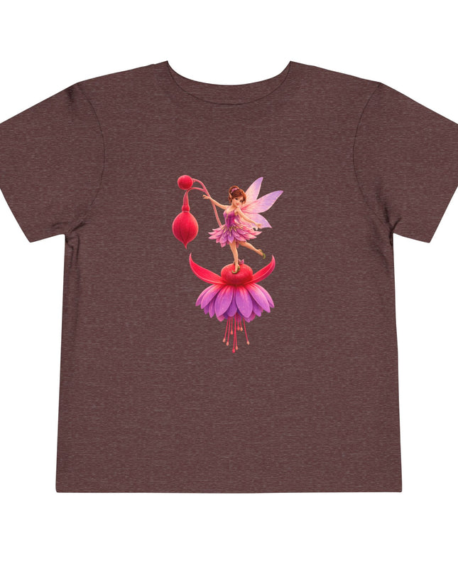 "Fuchsia Fairy" Toddler Short Sleeve Tee