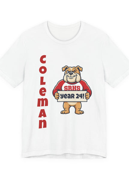 "Coleman - Year 24!" Unisex Jersey Short Sleeve Tee