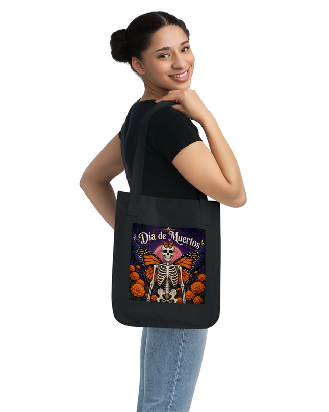 "Día de Muertos" Organic Canvas Tote Bag