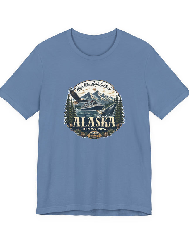 "Alaska" Unisex Jersey Short Sleeve Tee