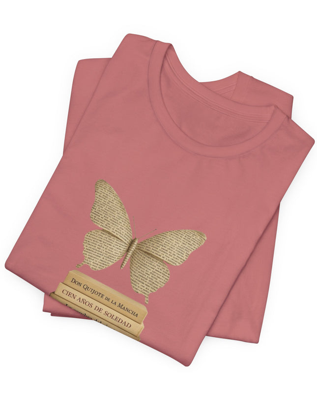 "Vuela entre Palabras" Unisex Jersey Short Sleeve Tee