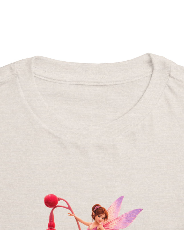 "Fuchsia Fairy" Toddler Short Sleeve Tee