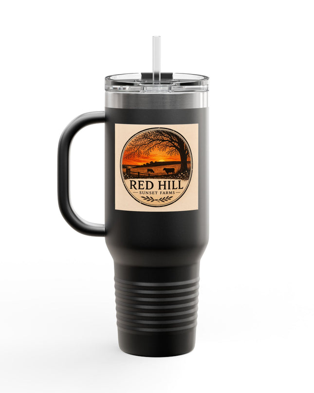 "Red Hill Sunset Farms" Insulated Travel Mug, 40oz