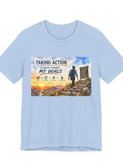 "Taking Action" Unisex Jersey Short Sleeve Tee