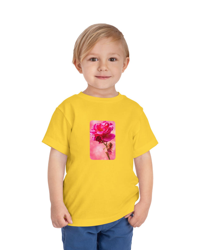 "Fairy Rose" Toddler Short Sleeve Tee