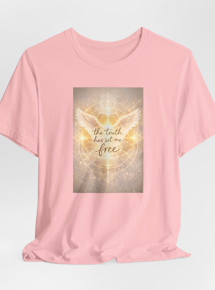 "The Truth Has Set Me Free" Unisex Jersey Short Sleeve Tee