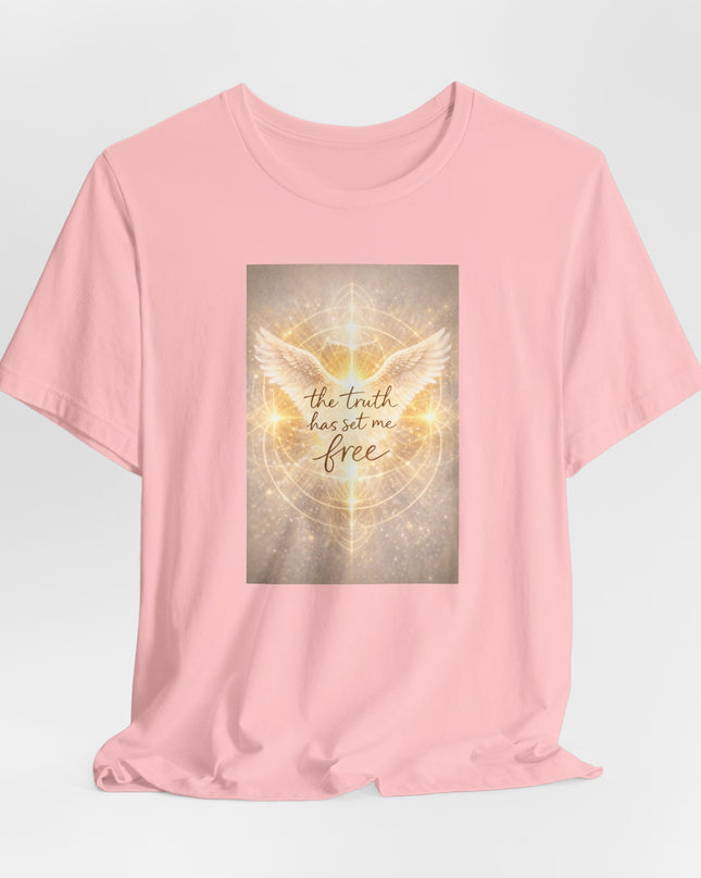"The Truth Has Set Me Free" Unisex Jersey Short Sleeve Tee