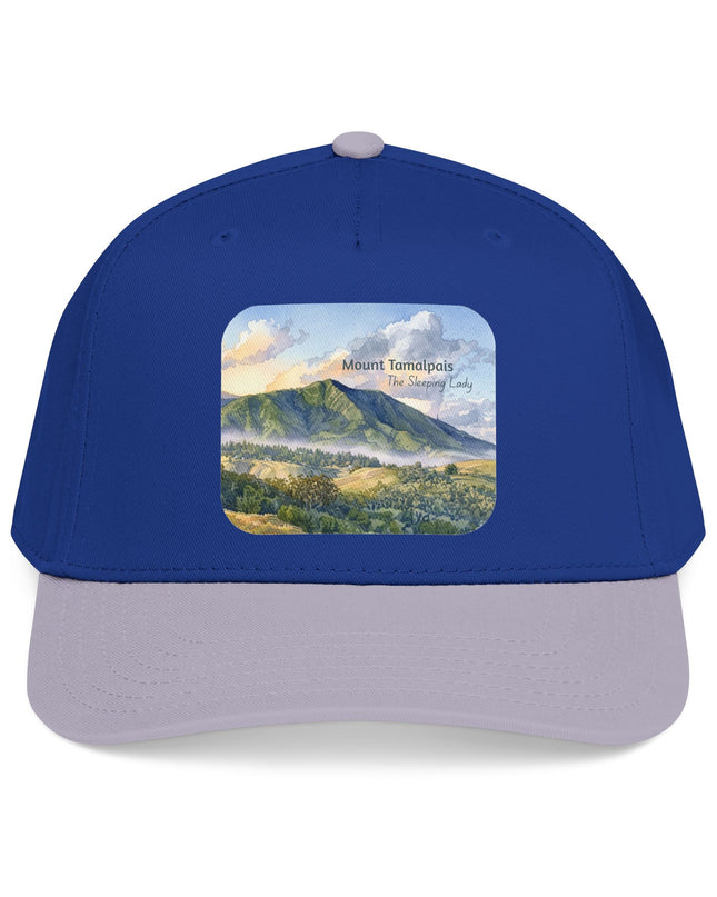 "Mount Tamalpais, the Sleeping Lady" Mid Profile Baseball Cap