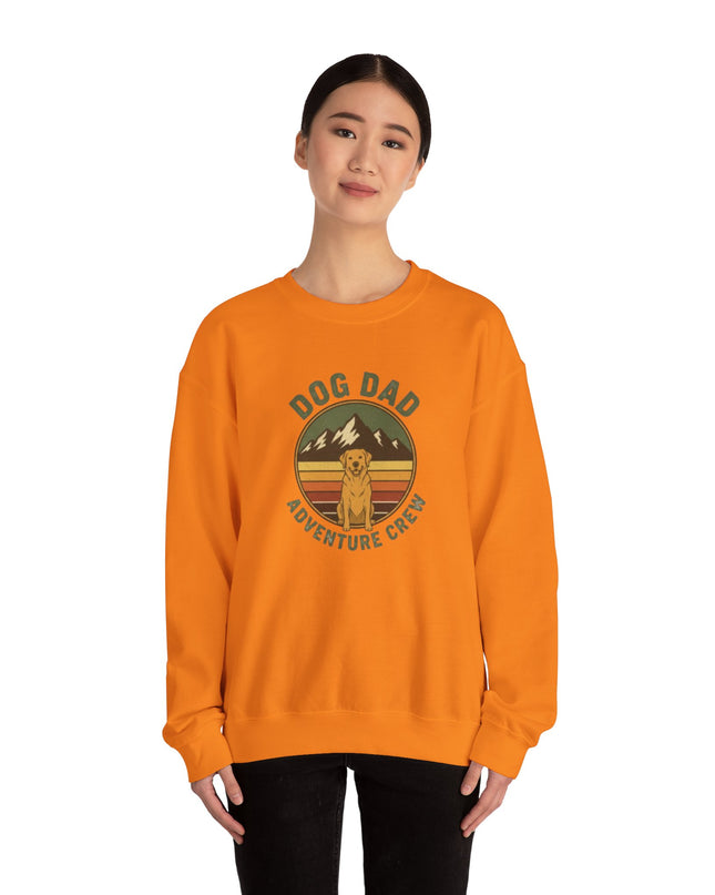 "Dog Dad Adventure Crew" Unisex  Adult Sweatshirt