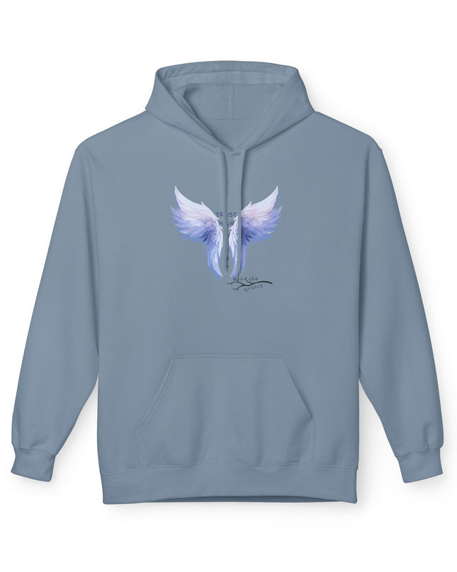 "Trust your Wings, Not the Branch" Unisex Midweight Softstyle Fleece Hoodie