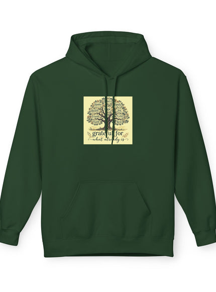 "Grateful For What Already Is" Unisex Midweight Softstyle Fleece Hoodie